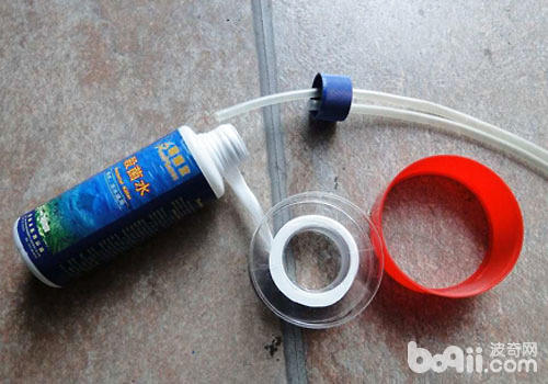 教你如何用瓶盖缓解气泵的噪音