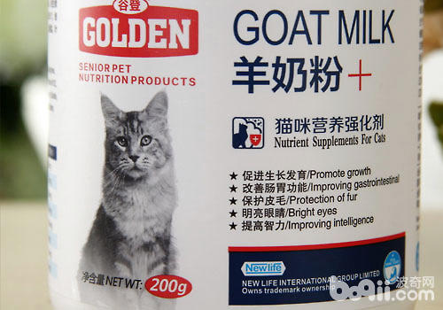 【产品测评】谷登猫用羊奶粉