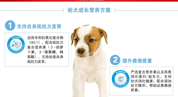 法国皇家ROYAL CANIN 小型犬幼犬粮专用狗粮2kg MIJ31