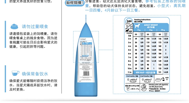 法国皇家ROYAL CANIN 小型犬幼犬粮专用狗粮2kg MIJ31