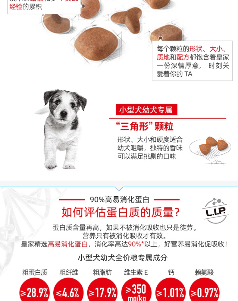 法国皇家Royal Canin 小型犬幼犬粮 2kg