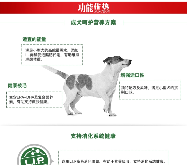 法国皇家Royal Canin 小型成犬粮 8kg
