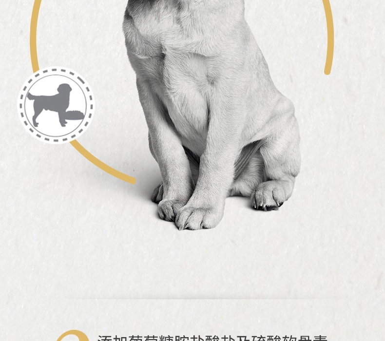 法国皇家ROYAL CANIN 拉布拉多成犬粮 3kg*4