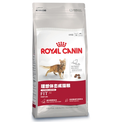 避免肥胖# 法国皇家ROYAL CANIN 理想体态成猫粮4kg 119元(219-100券)