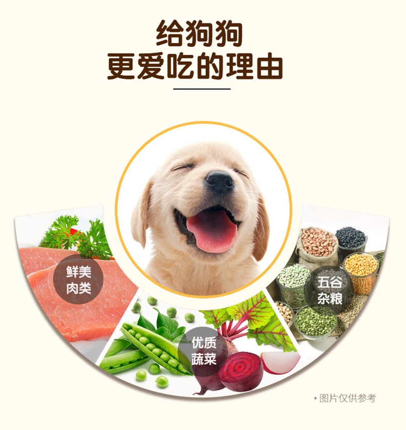 宝路Pedigree 鸡肉豌豆口味成犬粮 10kg