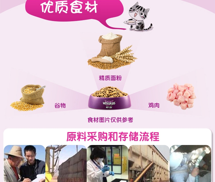 伟嘉 成猫粮海洋鱼味猫粮1.3kg