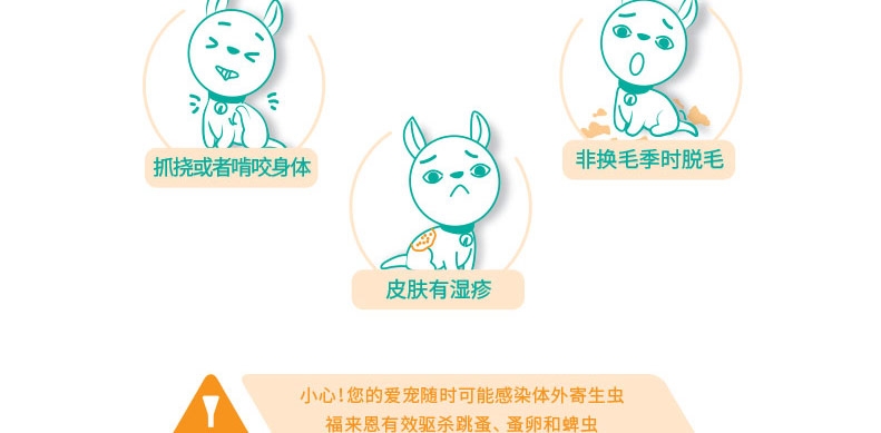 福来恩 犬猫灭蜱虫跳蚤喷剂250ml 猫狗体外驱虫药