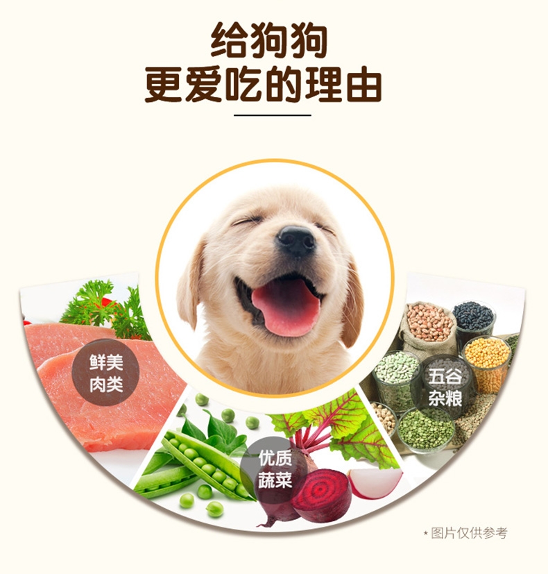 宝路Pedigree 鸡肉豌豆口味幼犬粮 10kg