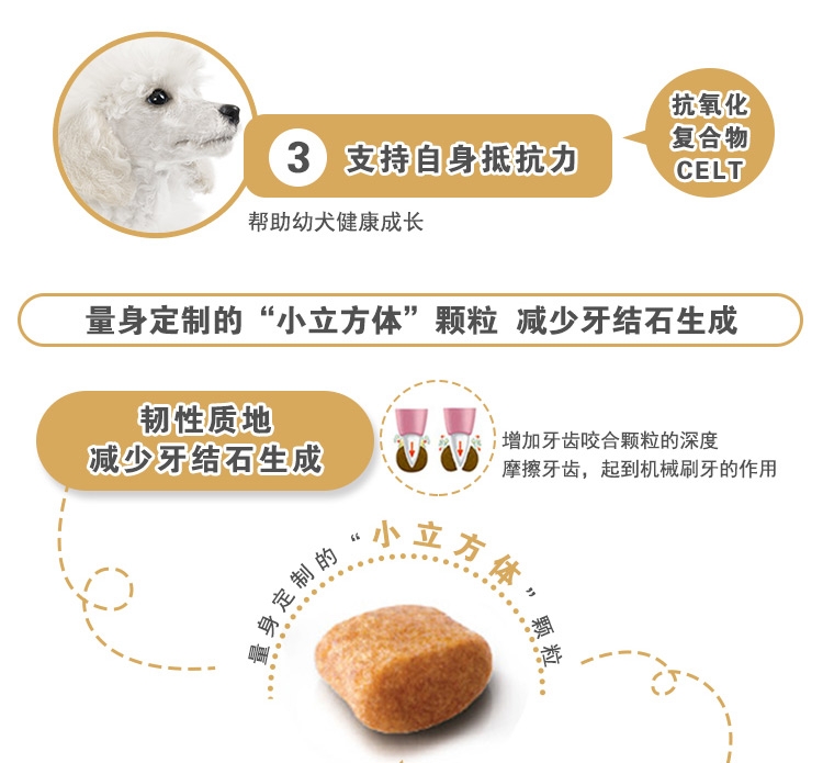 法国皇家ROYAL CANIN 贵宾幼犬粮专用狗粮3kg APD33
