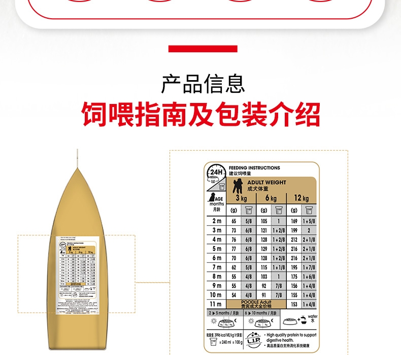 法国皇家Royal Canin 泰迪贵宾幼犬粮 3kg APd33