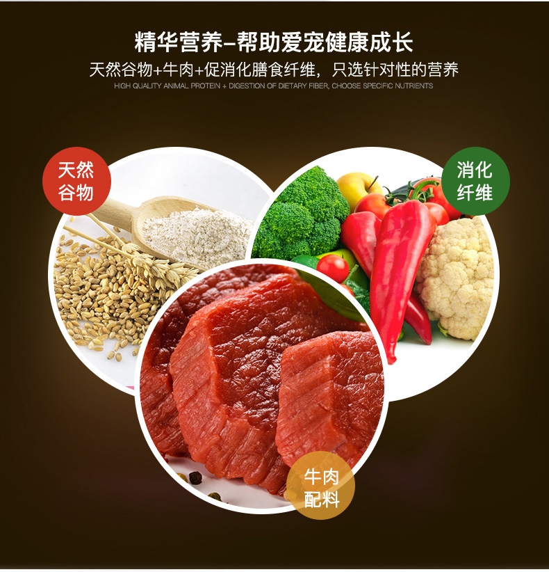 风来客 牛肉味营养骨咬胶3寸2只装36g 洁齿磨牙骨 狗零食