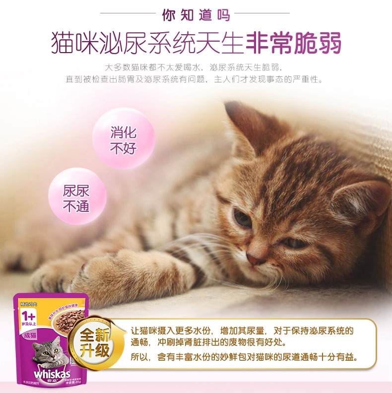 伟嘉 精选鸡肉成猫妙鲜包 85g