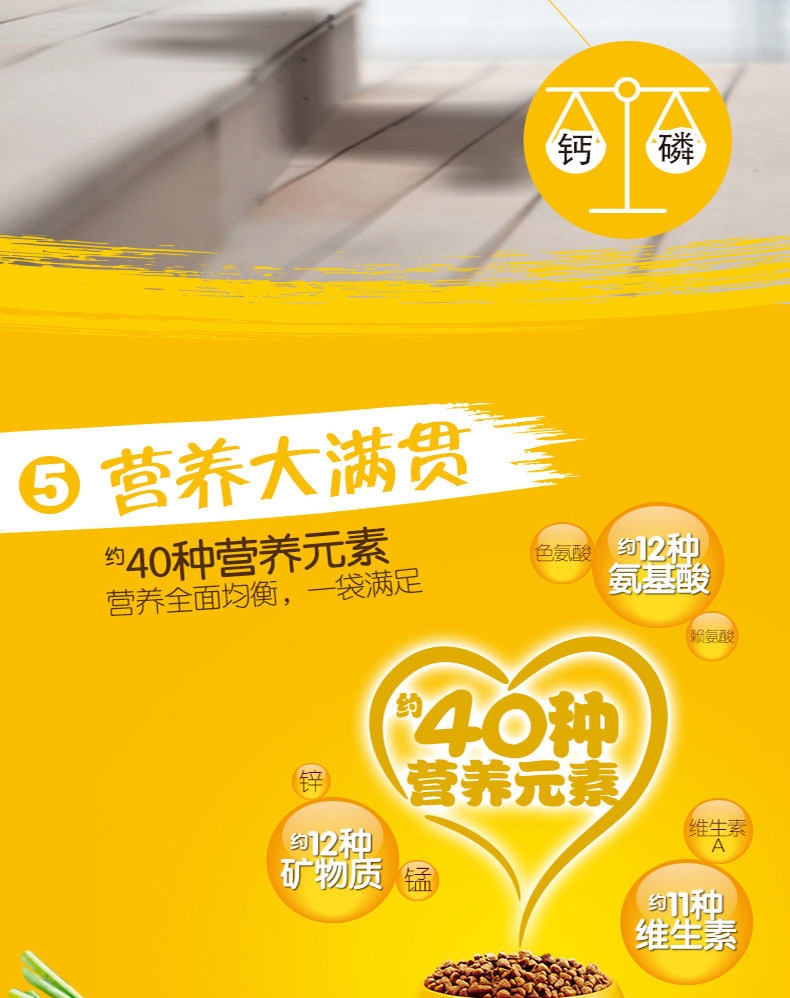 宝路Pedigree 牛肉肝蔬菜中小型成犬粮 1.8kg