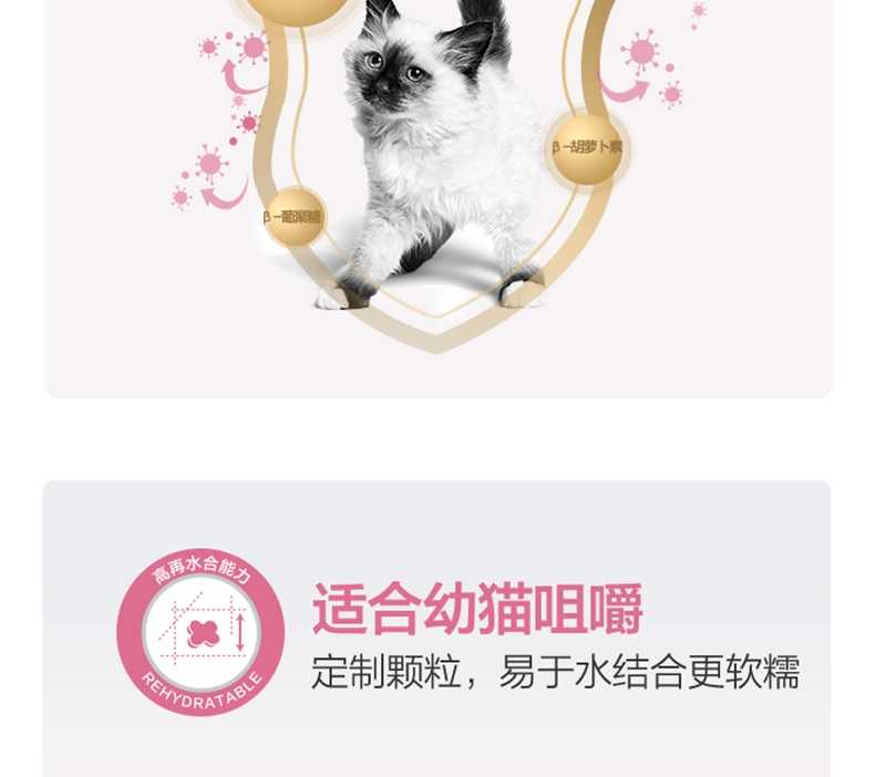 法国皇家ROYAL CANIN 1-4个月幼猫奶糕400g BK34