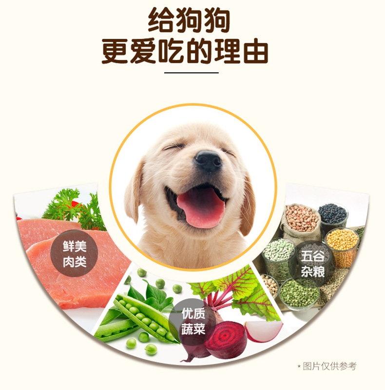 宝路Pedigree 牛肉蔬菜口味幼犬粮 1.3kg