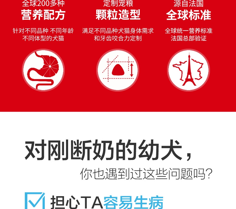 法国皇家ROYAL CANIN 小型犬粮怀孕哺乳离乳奶糕 3kg