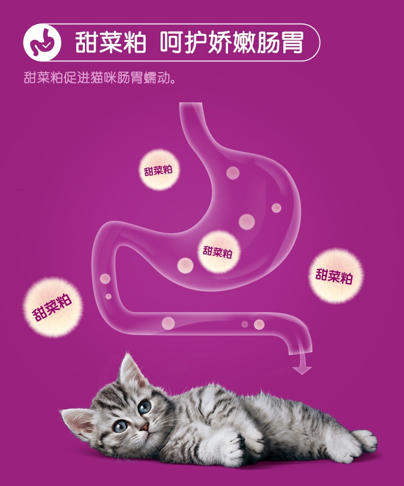 伟嘉 吞拿鱼及三文鱼味幼猫粮 1.2kg
