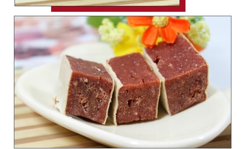 曼劳 亮毛牛肉糕点美毛狗零食 400g