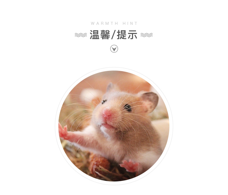 纽安吉 仓鼠全日综合营养粮 800g豪华配料