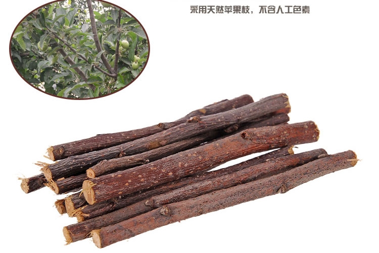 New Age纽安吉 小动物磨牙苹果枝 洁牙
