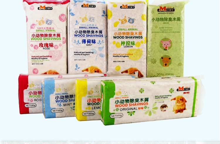 Minishow 迷你秀 龙猫兔子仓鼠专用天然桦木屑垫料