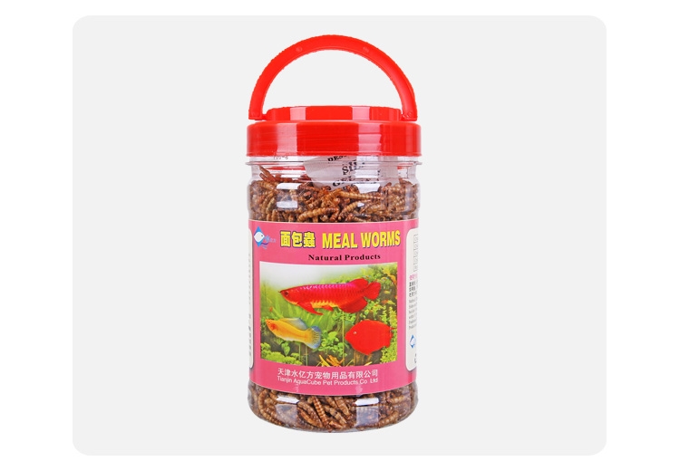 水亿方精致面包虫干黄粉虫仓鼠粮840ml仓鼠乌龟龙鱼饲料