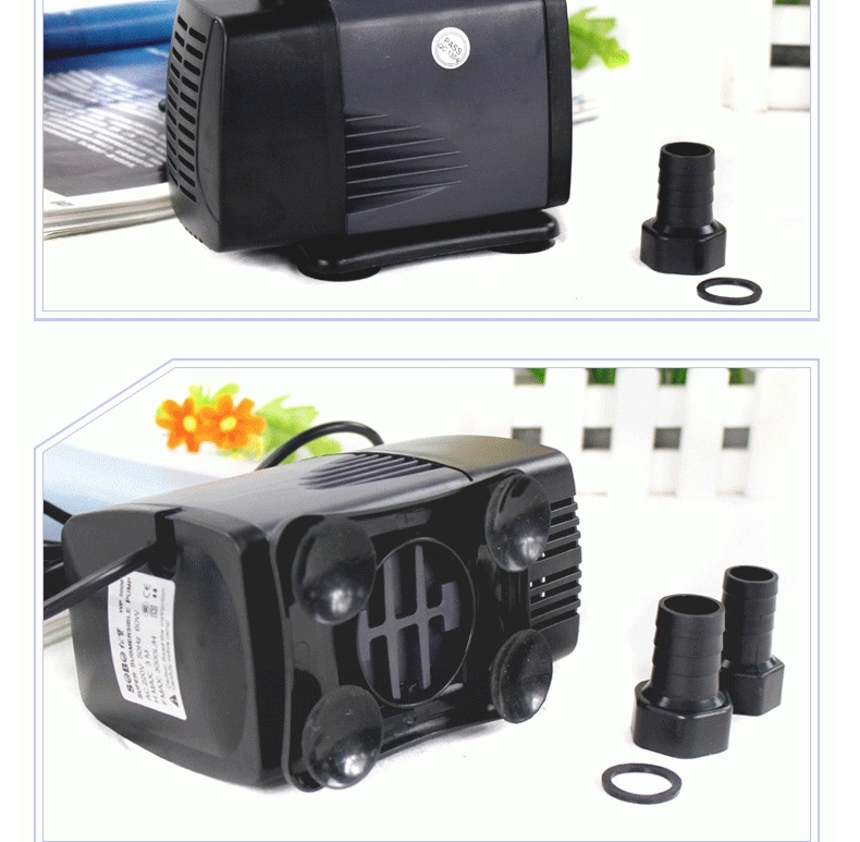 松宝WP5000潜水泵1.8米以上缸大功率三合一