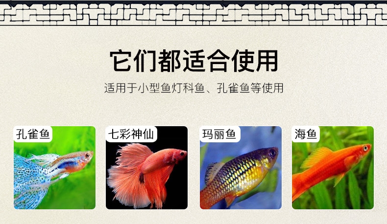 三友创美三元拓丽热带鱼粮 中小型热带鱼饲料 80克