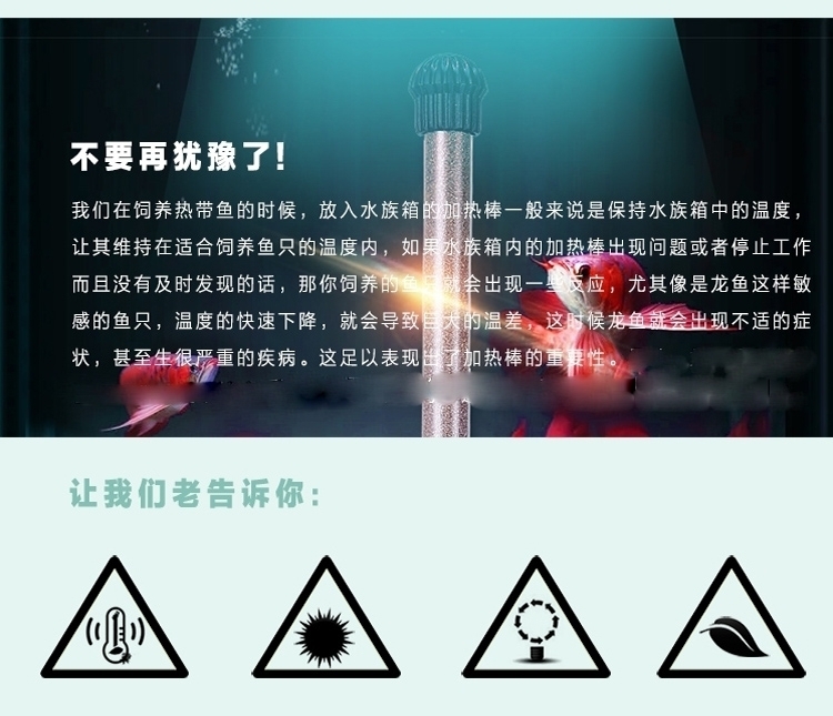 新加坡艾柯双重保险数显温控器加热棒