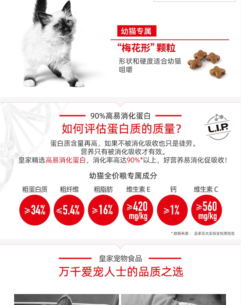 法国皇家 孕猫及12个月以下幼猫粮 K36 10kg