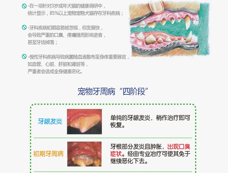 法国维克Virbac 益口清饮水洁牙液250ml 漱口水清新口气去口臭