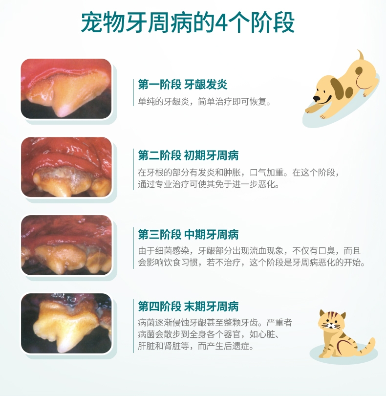 法国维克Virbac C.E.T.小型犬清洁齿片224g 抑菌去口臭