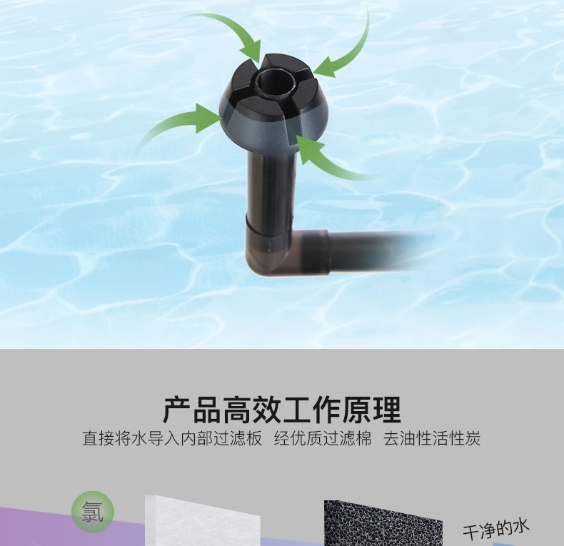 森森 壁挂式过滤器HBL系列瀑布过滤泵