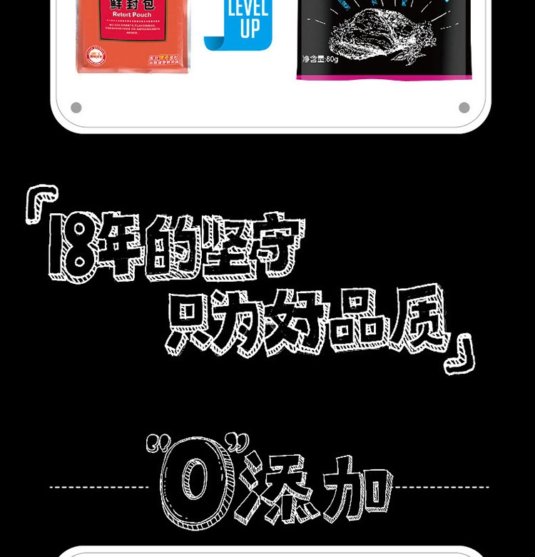 顽皮Wanpy happy100系列成犬牛肉午餐肉鲜封包80g 狗湿粮