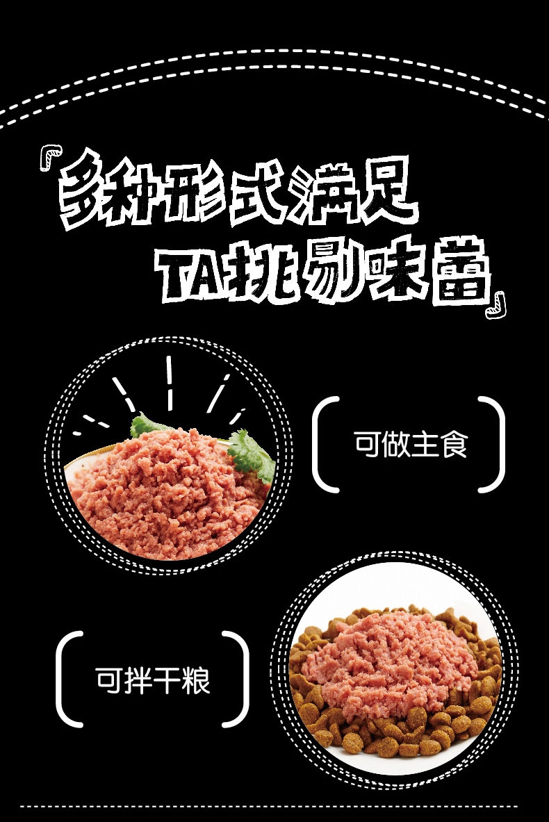 顽皮Wanpy happy100系列成犬牛肉午餐肉鲜封包70g 狗湿粮