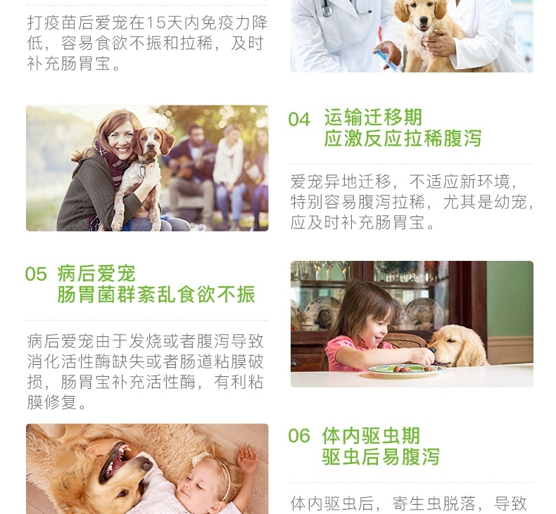 小宠EHD 犬猫肠胃宝益生菌10包 调理肠胃促消化
