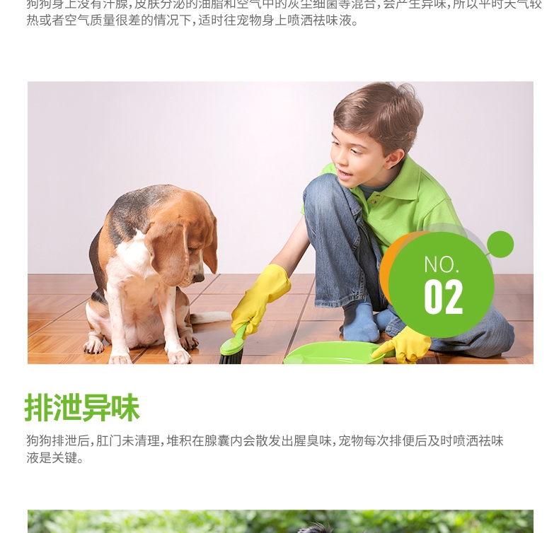 小宠EHD 宠物环境祛味消毒液 白兰香型 500ml