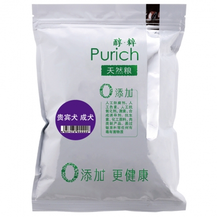 醇粹 泰迪贵宾成犬粮天然狗粮500g 泰迪狗粮 1元