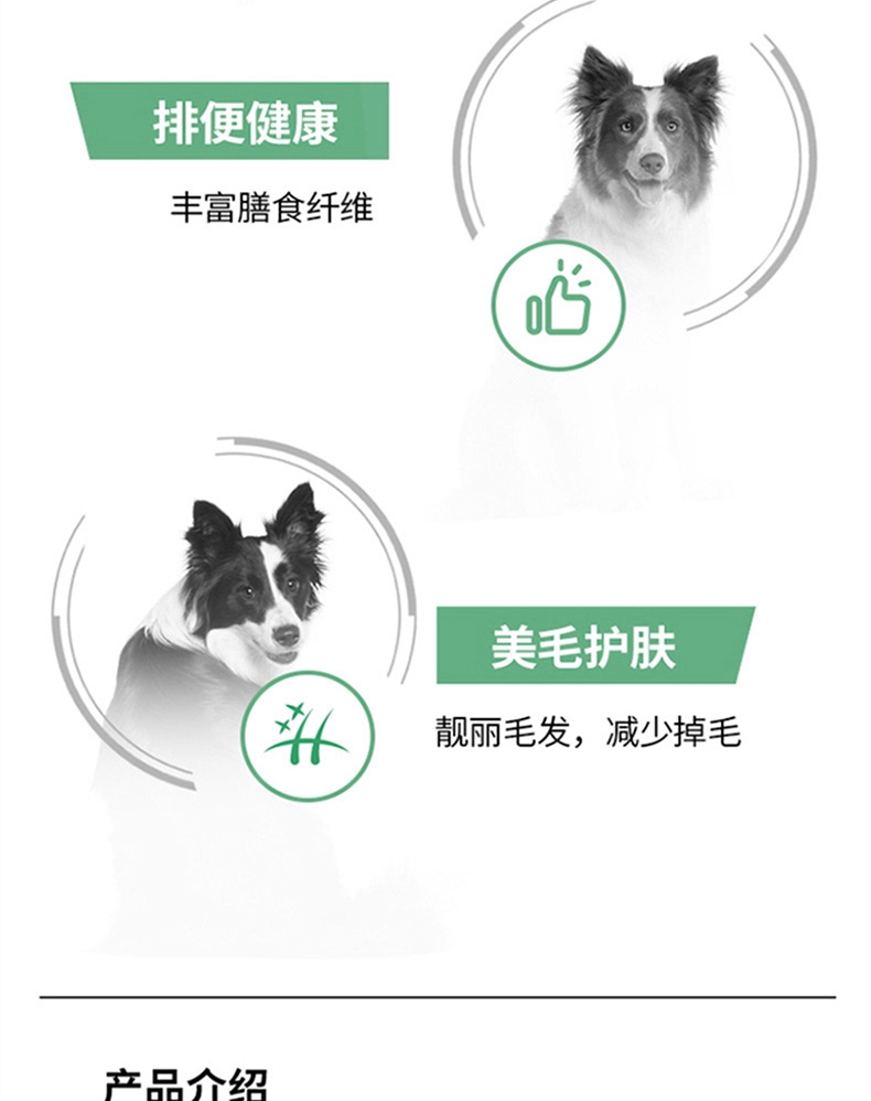 醇粹 大型犬成犬粮 500g 55%含肉量