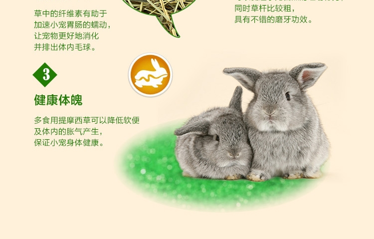 提摩西草500g 兔粮 草场直供