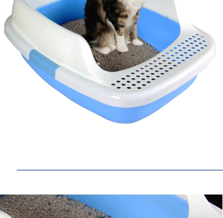 心宠 半封闭式豪华猫砂盆 猫厕所猫便盆