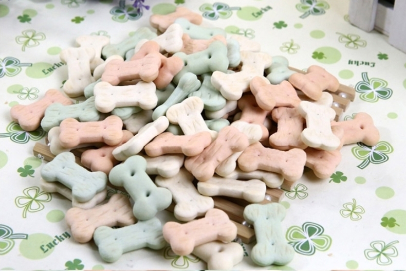 它它 杂锦罐装狗狗防口臭饼干1kg 磨牙 狗零食