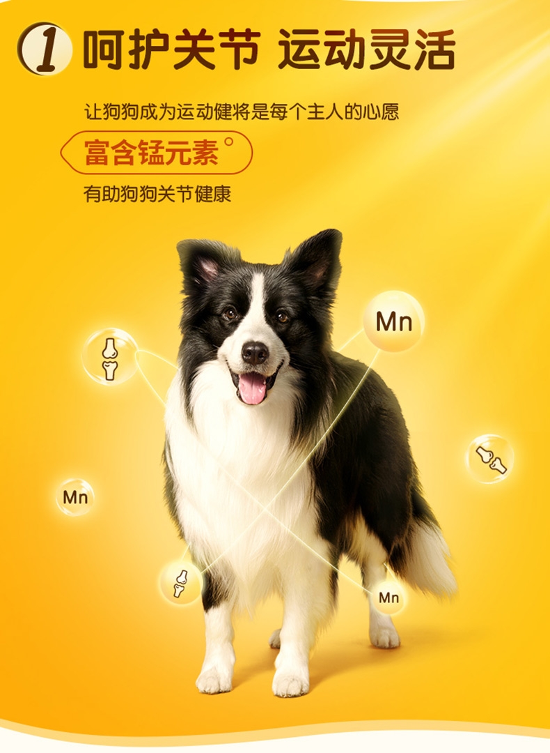 宝路Pedigree 牛肉蔬菜口味大型犬成犬粮 7.5kg