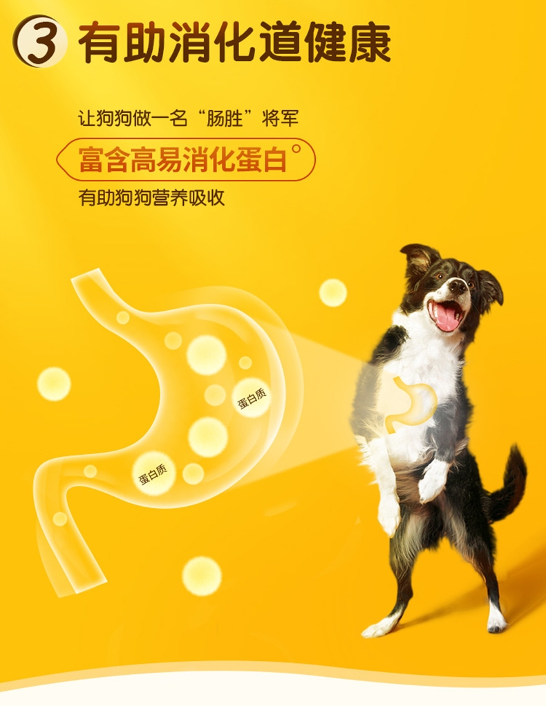 宝路Pedigree 牛肉蔬菜口味大型犬成犬粮 7.5kg