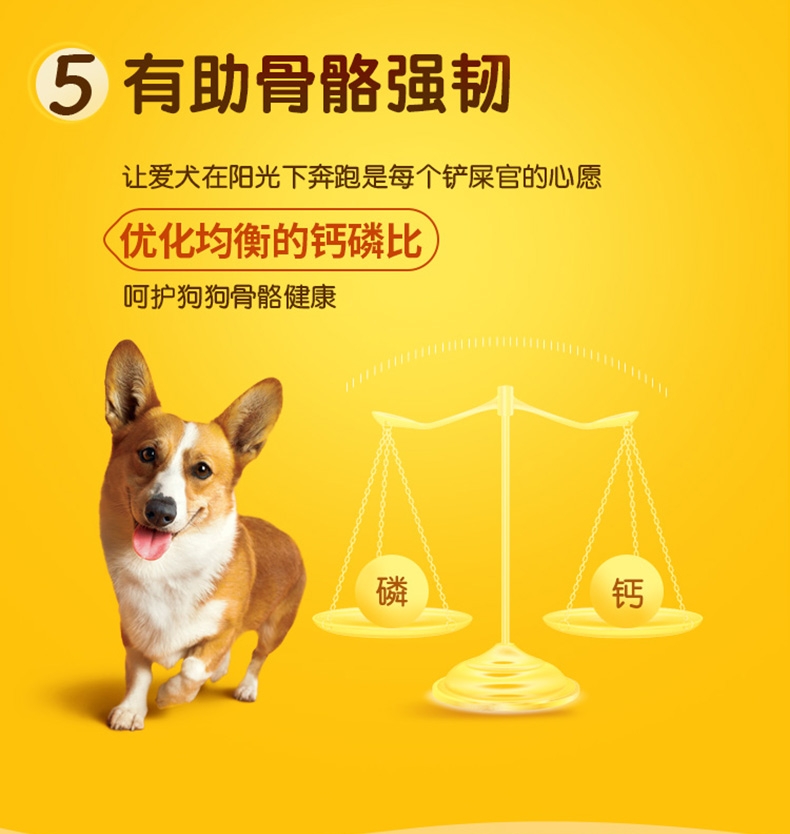 宝路Pedigree 牛肉蔬菜口味中小型犬成犬粮 4kg
