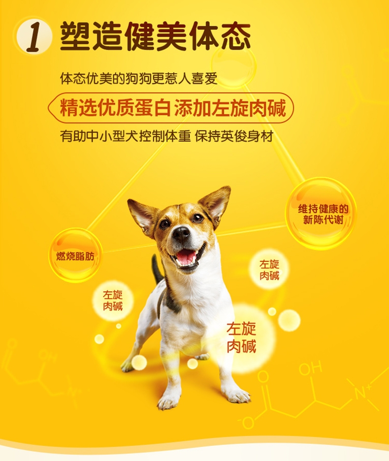 宝路Pedigree 海洋鱼口味中小型犬成犬粮 1.8kg