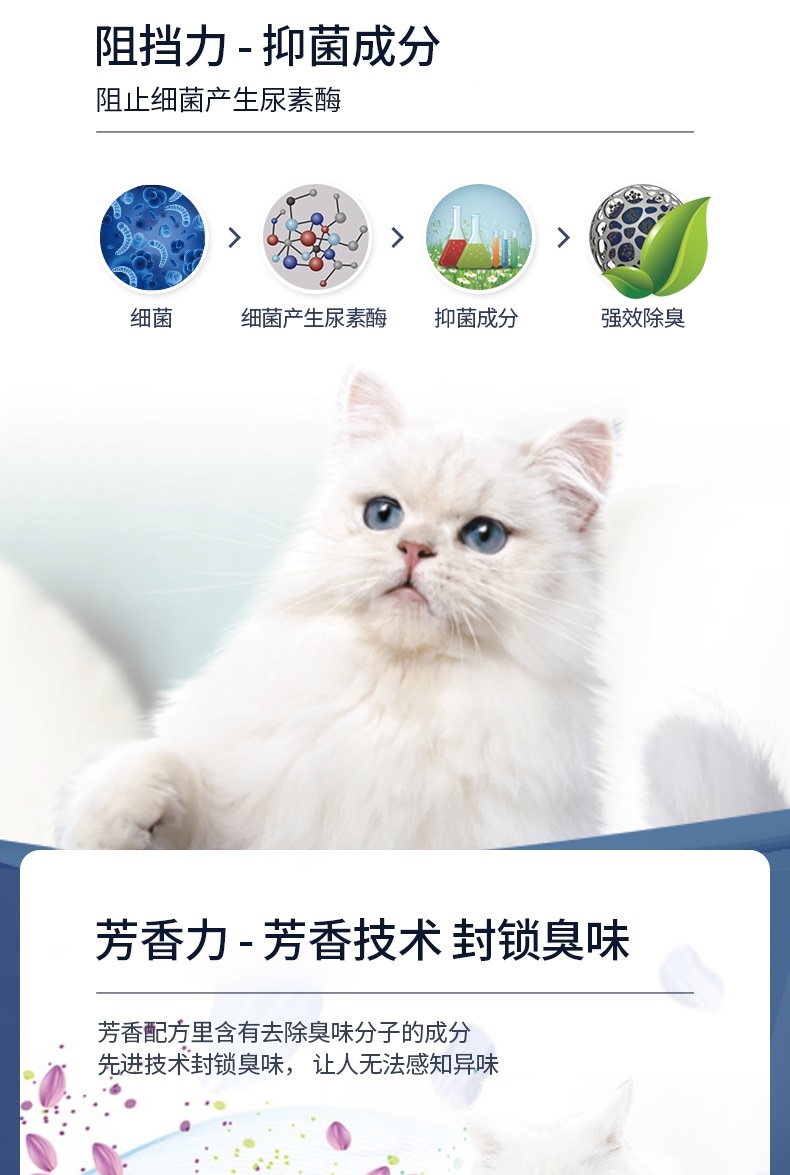 美国铂钻Ever Clean 绿标清香低粉尘猫砂 25磅(11.3kg)