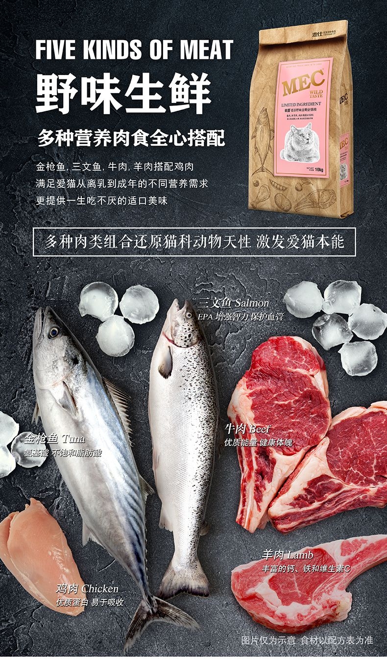 豪爵 全期全猫粮 10kg