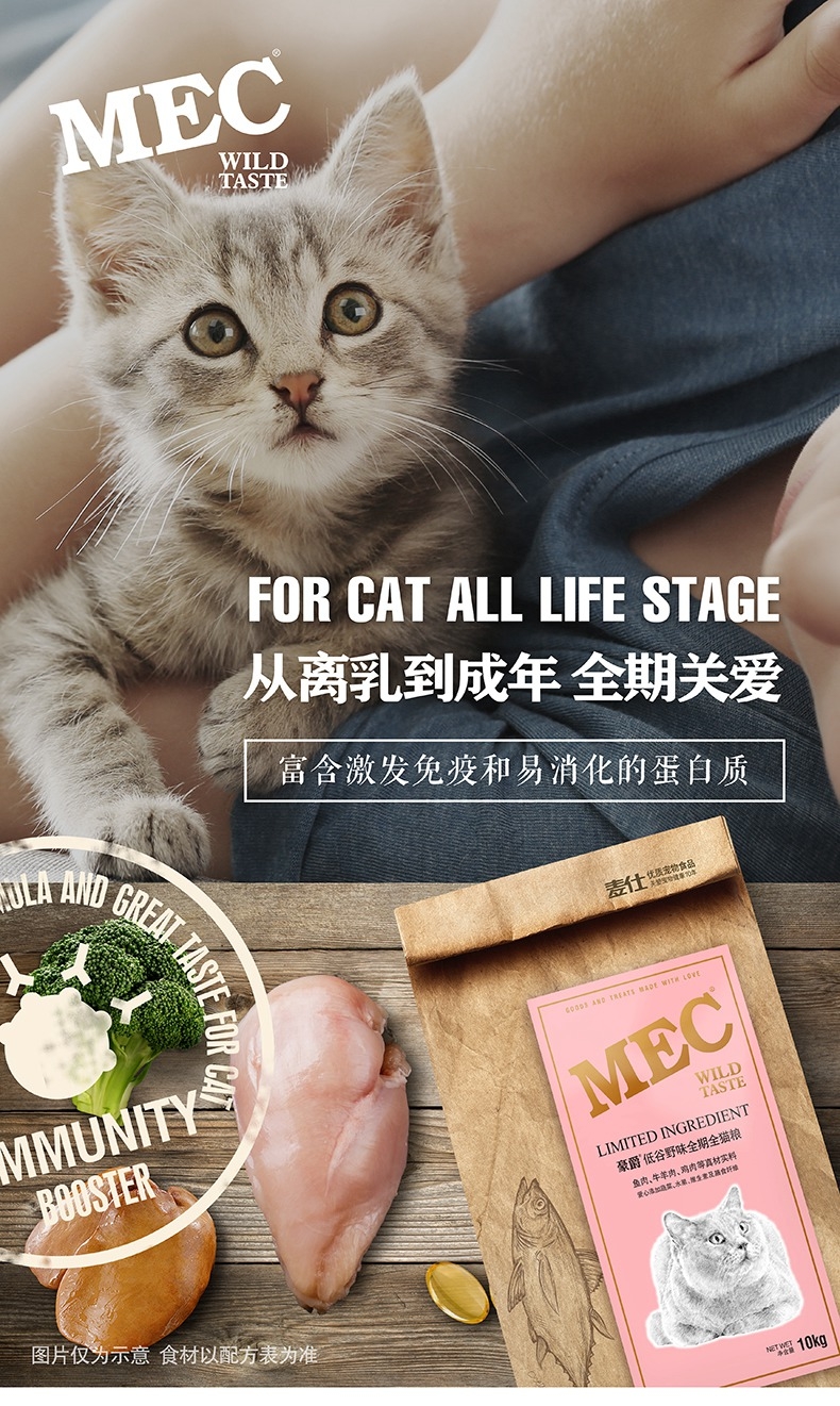 豪爵 全期全猫粮 10kg