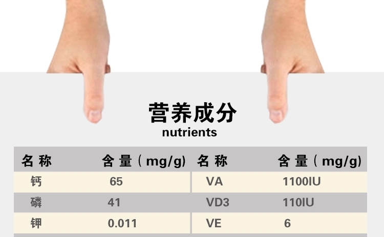 谷登 微量元素片200粒 改善异食癖啃墙吃土咬尾巴
